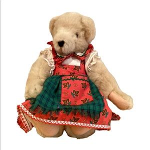 Vintage 13” 1992 Fluffy VanderBear A small mountain climbin Bear Tyrolean folk